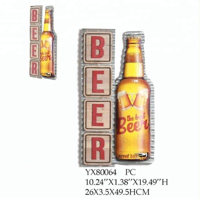 Wholesale Metal Plaque Customize Picture 3D Sign for Bar